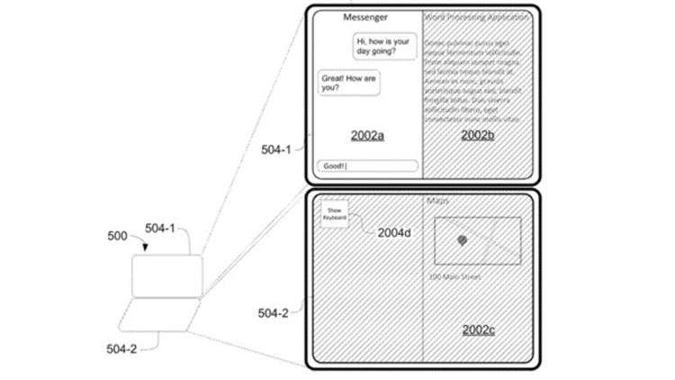 苹果折叠新专利曝光，MacBook Pro或成双iPad形态-第2张图片-科技快讯