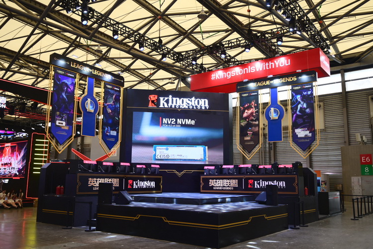 ChinaJoy 2023 | 金士顿展示英雄联盟联名款产品 含内存、闪存盘多种产品-第9张图片-科技快讯