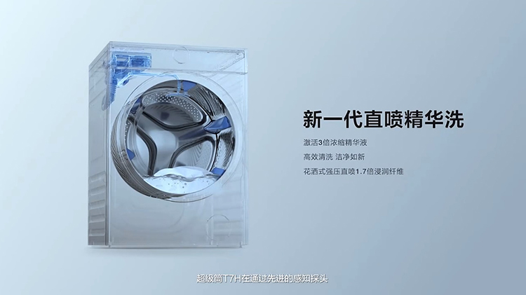 TCL超级筒洗衣机T7H发布：1.2洗净比 起售价仅1999元-第5张图片-科技快讯