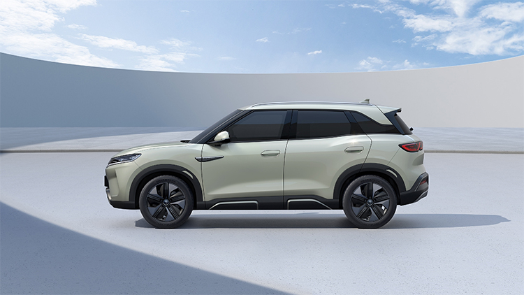 比亚迪全新元UP官图公布：基于e平台3.0打造 定位小型纯电SUV-第3张图片-科技快讯