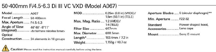 兼顾微距和打鸟的便携神器？ 腾龙或于6月6日发布50-300mm F4.5-6.3镜头-第3张图片-科技快讯