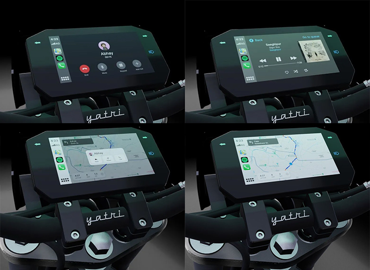 神奇操作！“全球首款”无线支持CarPlay、Android Auto的电摩托车公布-第1张图片-科技快讯
