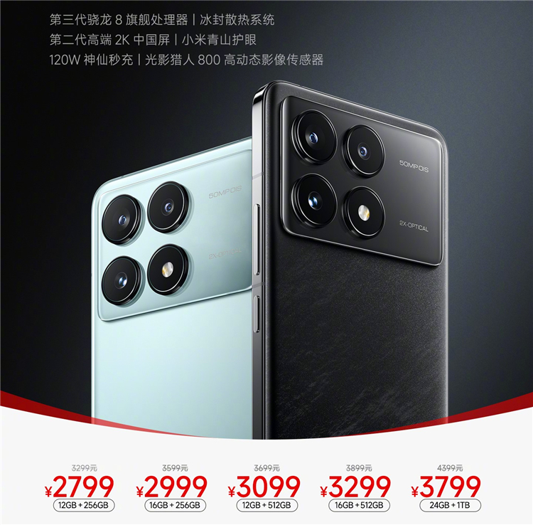 混战开始！Redmi K70 Pro更高降价600元阻击一加、iQOO与真我-第1张图片-科技快讯