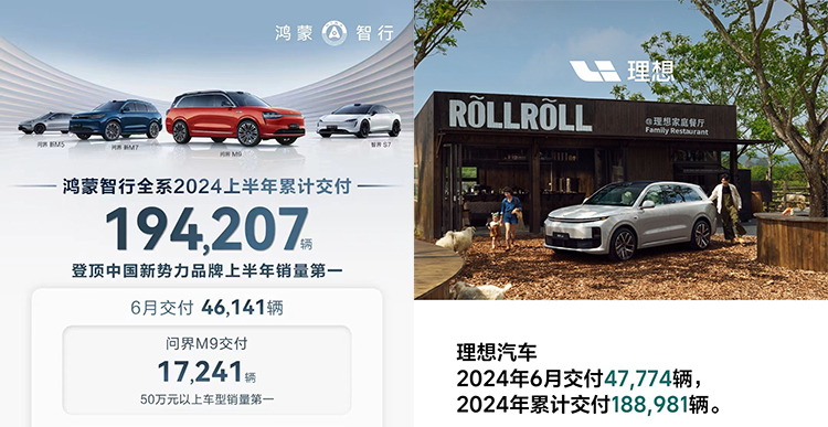 6月国产新能源汽车销量放榜，比亚迪连续4个月夺冠-第4张图片-科技快讯
