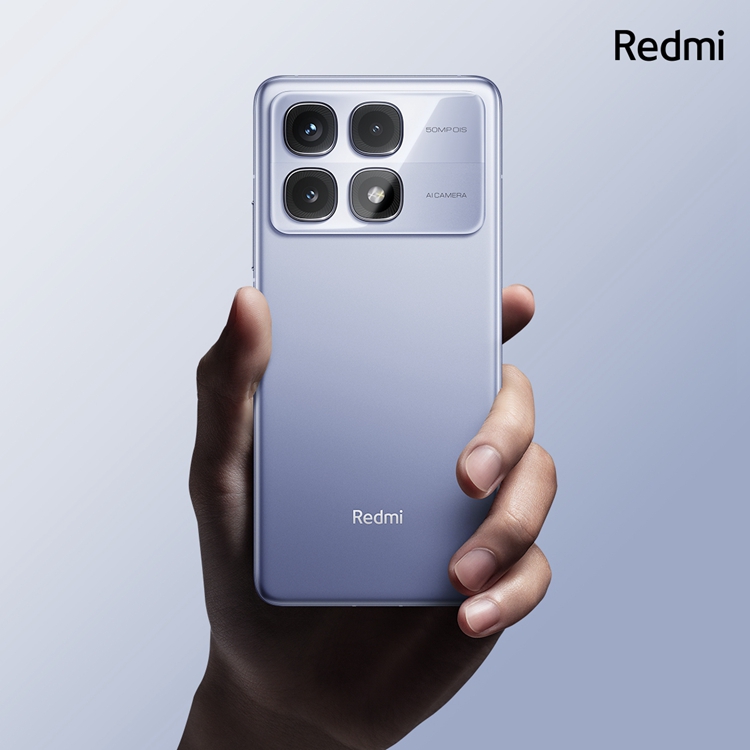 Redmi官宣K70至尊版外观：全新“冰璃”配色，5000万AI摄像头加持-第1张图片-科技快讯