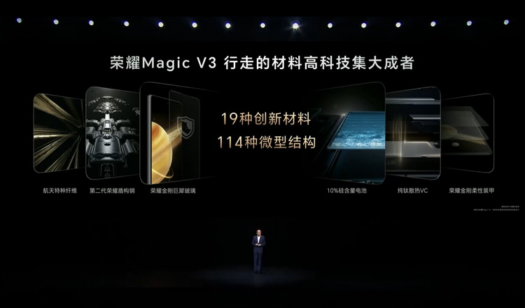 荣耀发布多款新品：Magic V3亮相，折叠屏手机也能更轻薄！-第3张图片-科技快讯