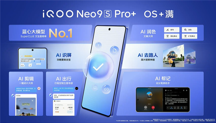iQOO Neo9S Pro+发布，同价位唯一超声波3D指纹手机，2899元起售-第11张图片-科技快讯