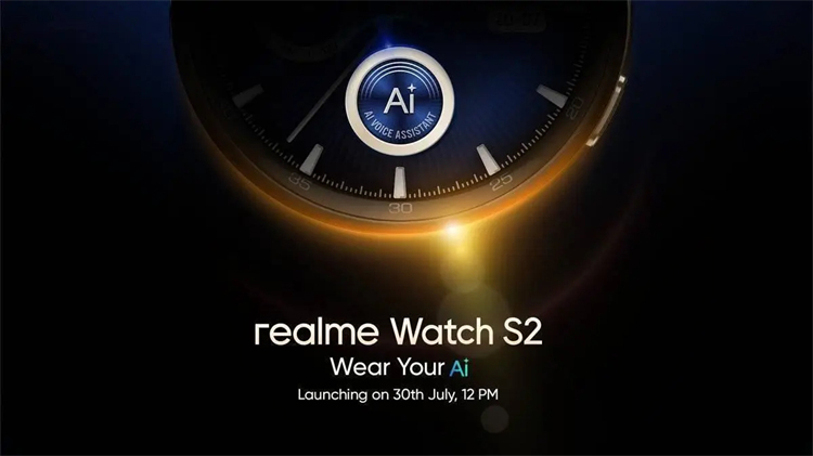 真我realme Watch S2手表终于更新了！主打AI，不在国内发售-第1张图片-科技快讯
