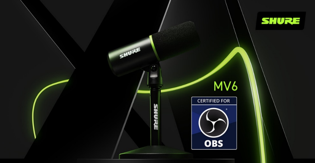 游戏直播界新宠，我不允许你错过Shure MV6 USB游戏麦克风-第4张图片-科技快讯