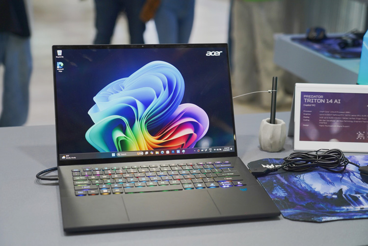 宏碁COMPUTEX 2025大放异彩！多款AI笔记本和500Hz显示器成场内焦点-第8张图片-科技快讯