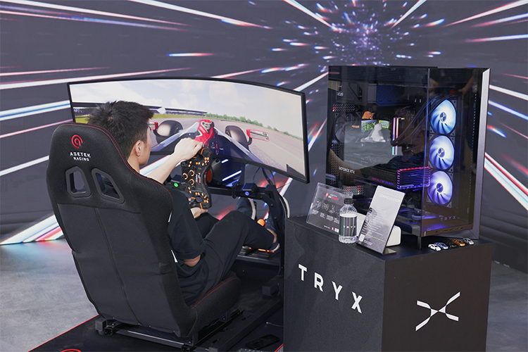 创意太赞了！TRYX在COMPUTEX 2025带来L型双屏“舞台”水冷等新奇产品-第13张图片-科技快讯
