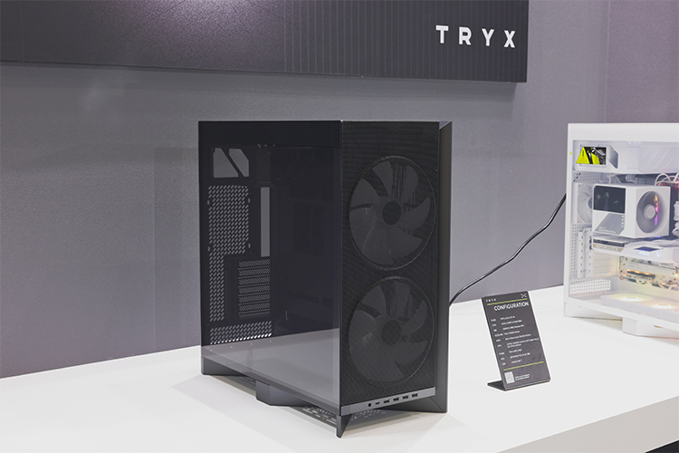 创意太赞了！TRYX在COMPUTEX 2025带来L型双屏“舞台”水冷等新奇产品-第7张图片-科技快讯
