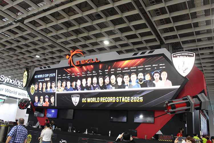 展会首日同时开办3场比赛，COMPUTEX 2025芝奇展台人气旺得爆棚！-第1张图片-科技快讯