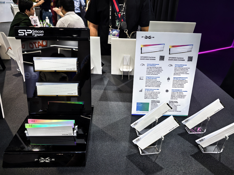 SP广颖电通亮相COMPUTEX 2025，内存与SSD双线并进，一展实力-第1张图片-科技快讯