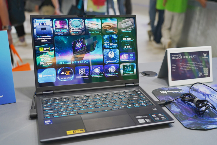 宏碁COMPUTEX 2025大放异彩！多款AI笔记本和500Hz显示器成场内焦点-第10张图片-科技快讯