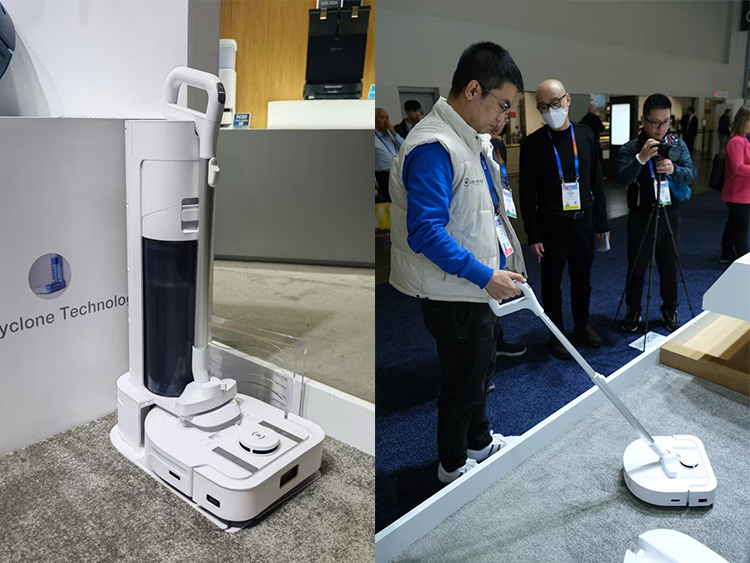 扫地机进化为滚筒活水洗地！科沃斯CES2025带来多款高能机器人-第5张图片-科技快讯