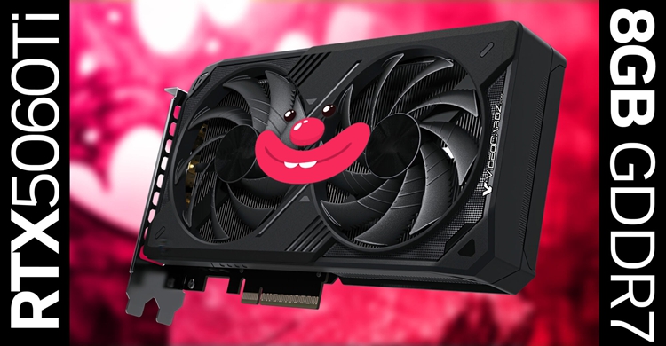 NVIDIA GeForce RTX 5060 Ti 8GB显卡表现糟糕：连带宽都要成瓶颈-第1张图片-科技快讯
