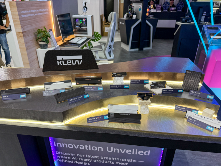 KLEVV科赋在COMPUTEX 2025展示新一代存储：新工艺带来疾速性能-第5张图片-科技快讯