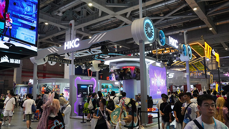 HKC黑科技显示器亮相BW2025 49英寸带鱼屏搭配750Hz高刷屏震撼全场-第10张图片-科技快讯