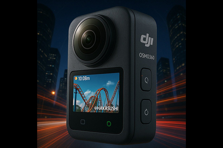 正面硬刚Insta360 X5？ 大疆首款360&deg;全景相机谍照出炉-第1张图片-科技快讯