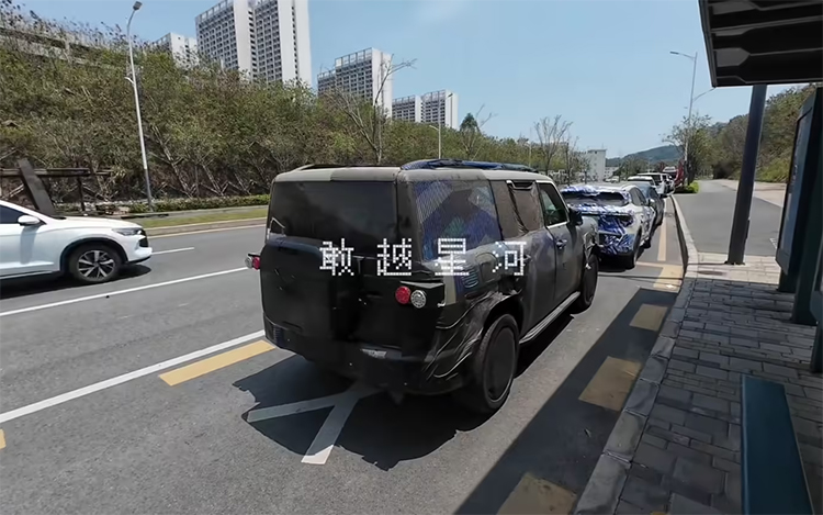 疑似方程豹钛7谍照曝光，硬派造型，尺寸接近豹5-第1张图片-科技快讯