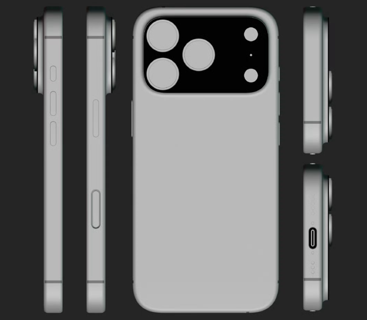 iPhone 17系列机模曝光，网友锐评花里胡哨，但可能销量更高！-第6张图片-科技快讯