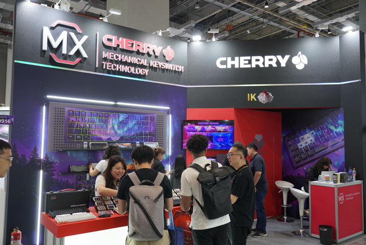 CHERRY樱桃大动作！在COMPUTEX 2025首秀IK电感轴、MK磁轴，4款新轴都很香-第13张图片-科技快讯