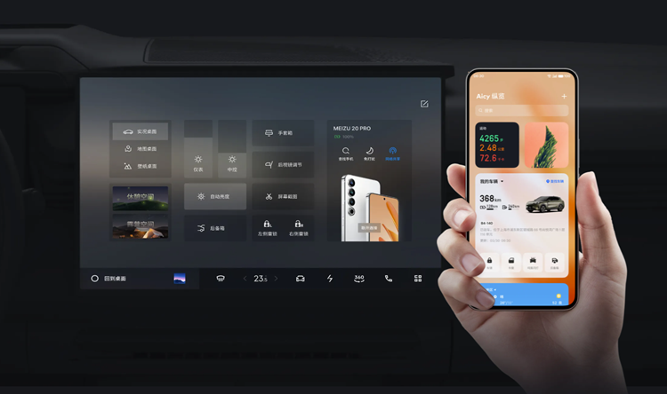 奔驰与魅族合作升级改款E级 搭载Flyme Auto智能车机系统-第2张图片-科技快讯