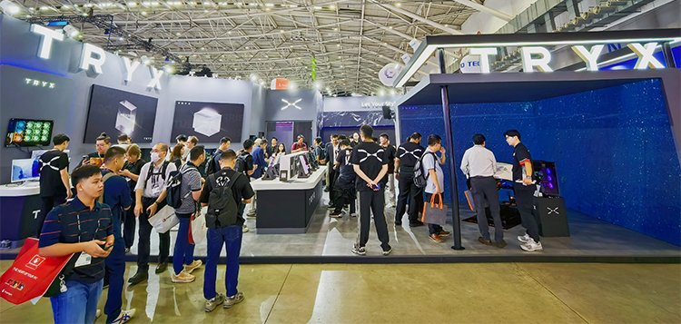 创意太赞了！TRYX在COMPUTEX 2025带来L型双屏“舞台”水冷等新奇产品-第12张图片-科技快讯