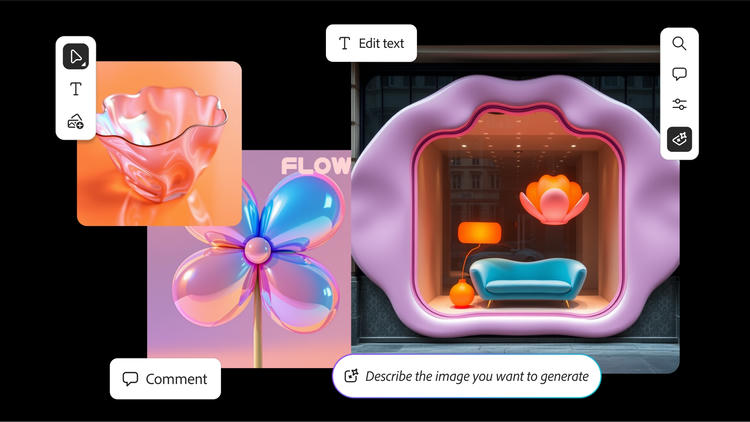 Adobe推出Firefly移动端应用 整合多款AI大模型提升创作效率-第3张图片-科技快讯