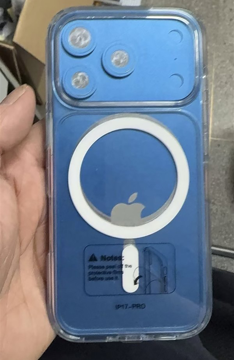 iPhone 17 Pro苹果Logo位置改变 磁吸环不再居中设计曝光-第2张图片-科技快讯