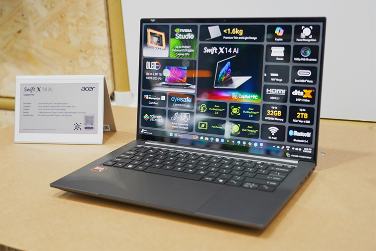 宏碁COMPUTEX 2025大放异彩！多款AI笔记本和500Hz显示器成场内焦点-第3张图片-科技快讯