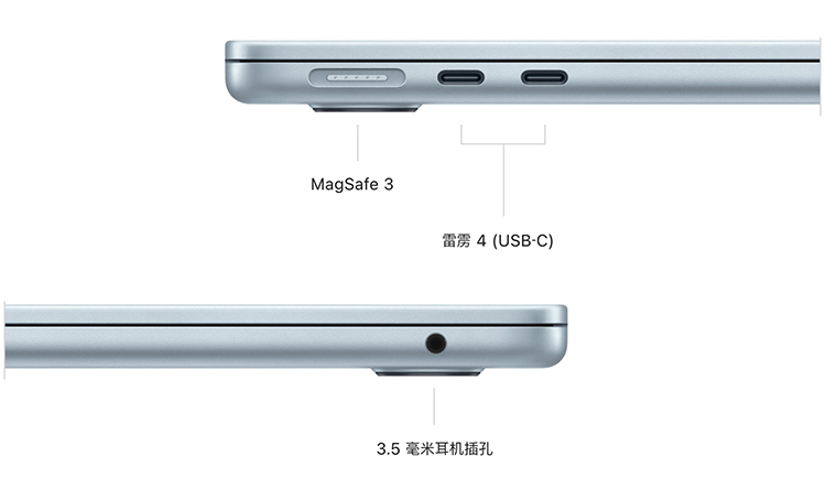 16GB内存起步 青春版MacBook *** C口仅10GB速度-第3张图片-科技快讯