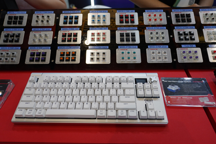 CHERRY樱桃大动作！在COMPUTEX 2025首秀IK电感轴、MK磁轴，4款新轴都很香-第11张图片-科技快讯