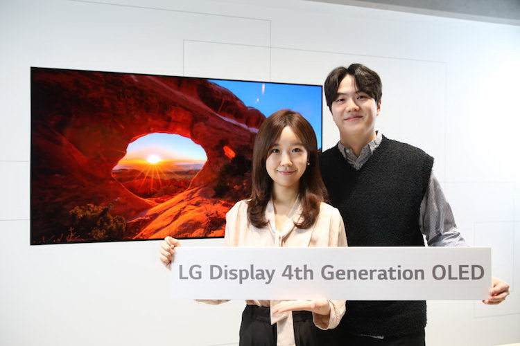 低调发布，业界最亮，LG Display推出第四代OLED面板-第1张图片-科技快讯