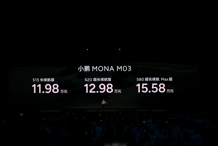 小鹏发布MONA M03：11.98万元起，实力不输20万元轿车-第5张图片-科技快讯