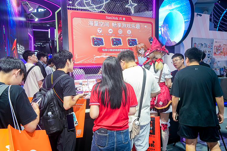 闪迪游戏存储卡亮相ChinaJoy 2024 为掌机用户提供扩容神器-第7张图片-科技快讯