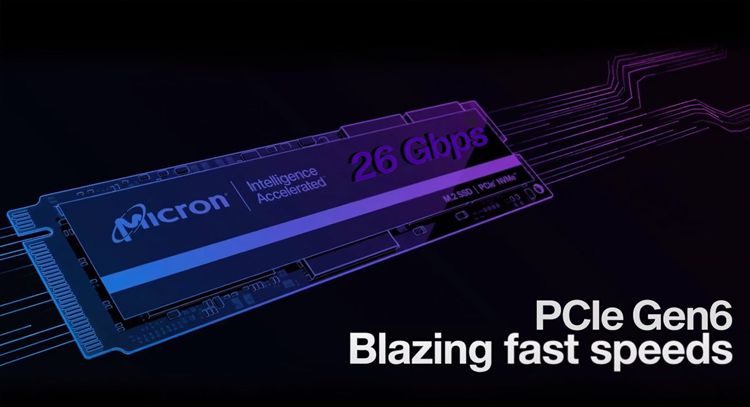 美光发布行业首款PCIe 6.0 SSD：速度狂飙26GB/s-第2张图片-科技快讯