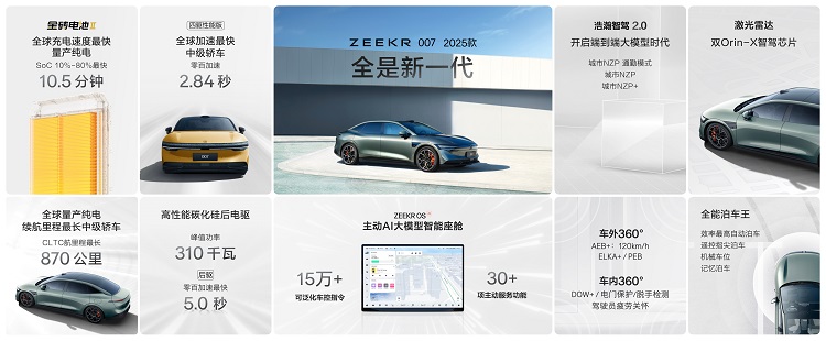 8个月，大换代？新款极氪007亮点太多！-第2张图片-科技快讯