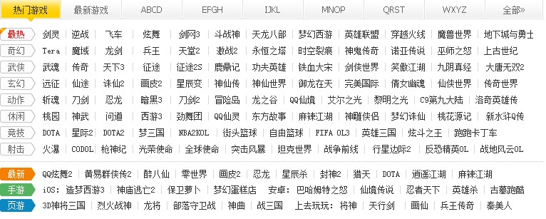 2013年大型 *** 游戏排行榜-第2张图片-科技快讯