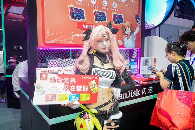 闪迪游戏存储卡亮相ChinaJoy 2024 为掌机用户提供扩容神器-第6张图片-科技快讯