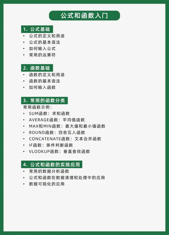 excel统计公式大全(excel函数公式大全VLOOKUP)-第4张图片-科技快讯 excel统计公式大全(excel函数公式大全VLOOKUP)-第4张图片-科技快讯