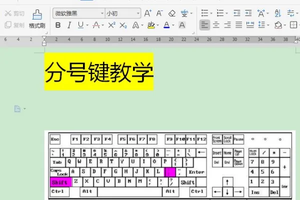 wore的分号怎么打(代码分号怎么打)-第6张图片-科技快讯