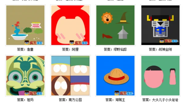 《疯狂猜图》答案大全 所有答案攻略二(疯狂猜图疯狂猜灯谜答案是什么)-第8张图片-科技快讯