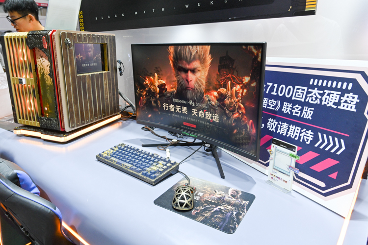 准备迎接黑猴！致态在2024 ChinaJoy展示《黑神话：悟空》联名版产品-第3张图片-科技快讯