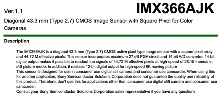 不必想念A7R3？ 索尼A7M5或配备4400万像素CMOS-第1张图片-科技快讯