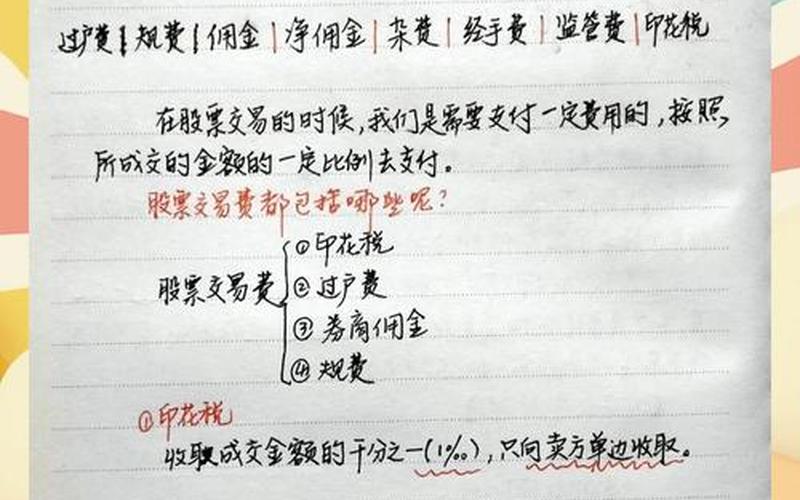 证券股票交易费用明细-第1张图片-金银屋