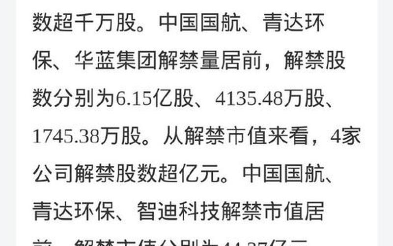 新股解禁股对股价的影响-第1张图片-金银屋 新股解禁股对股价的影响-第1张图片-金银屋