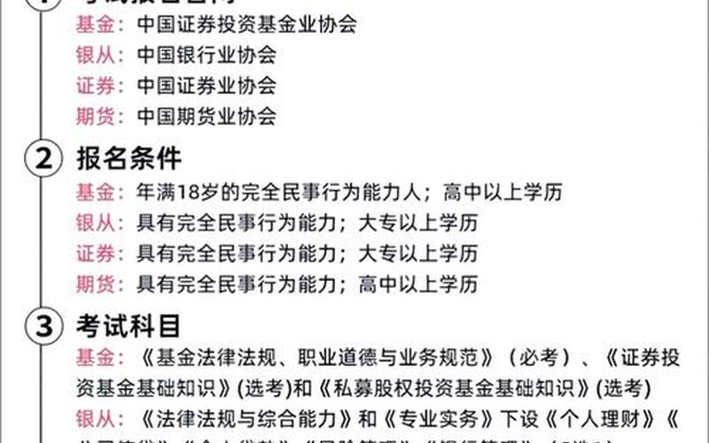 证券和基金从业证区别-第1张图片-金银屋