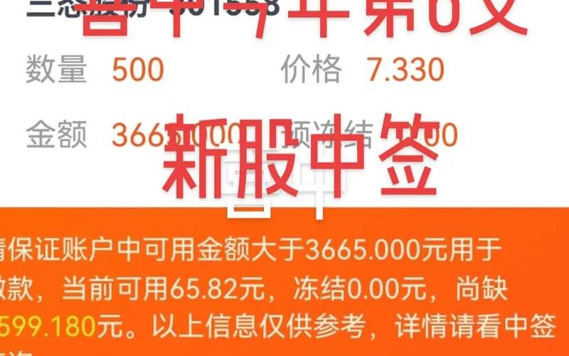 股票申购新股中签技巧-第1张图片-金银屋